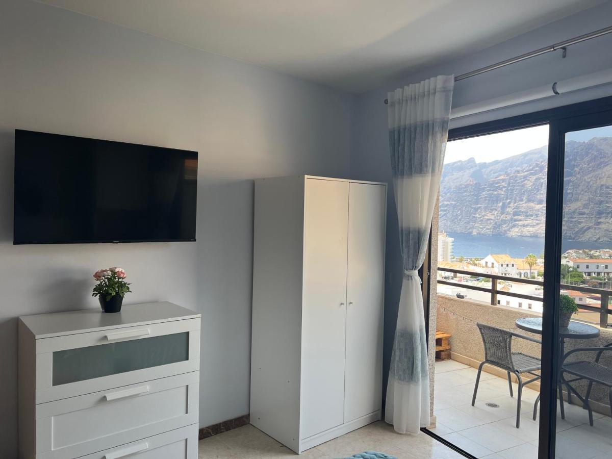 Studio With Fantastic Sea View In Los Gigantes Puerto de Santiago  Eksteriør billede
